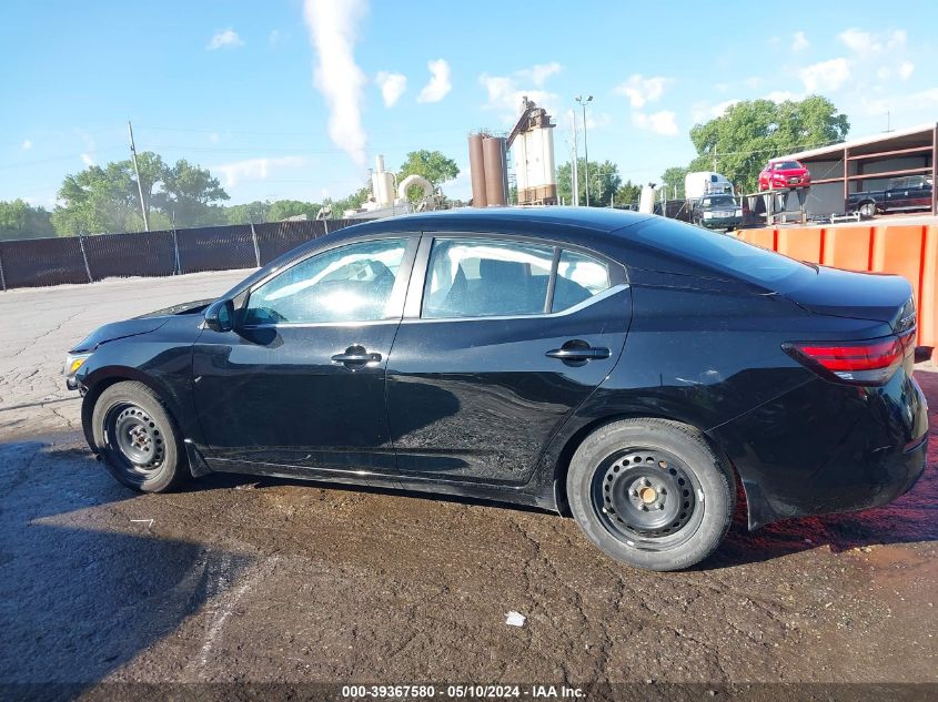 2021 Nissan Sentra S Xtronic Cvt VIN: 3N1AB8BV1MY263635 Lot: 39367580