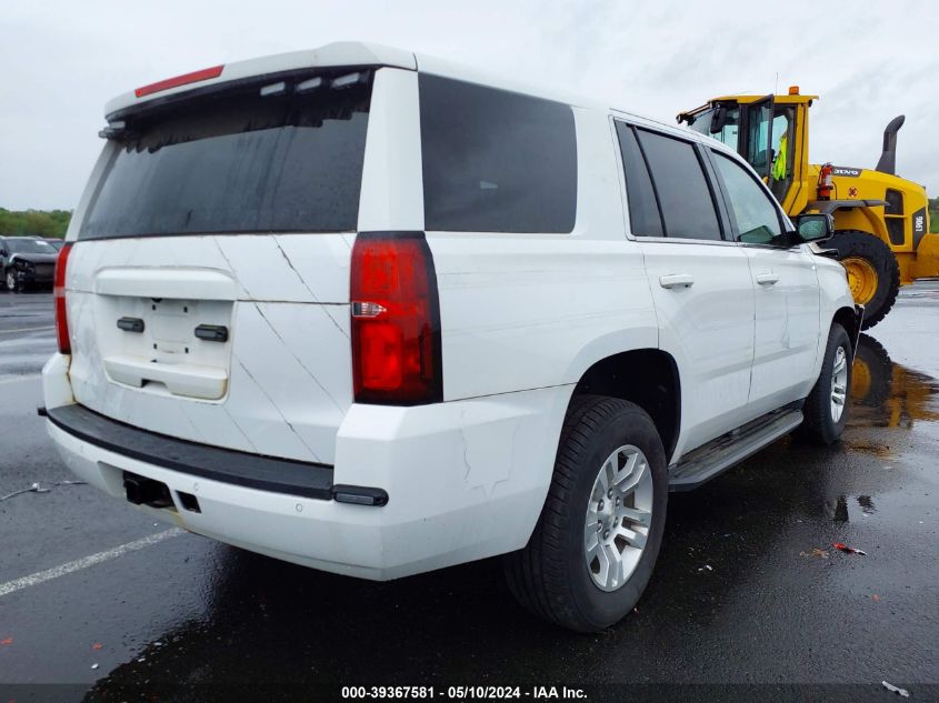 2017 Chevrolet Tahoe Commercial Fleet VIN: 1GNSKFEC7HR353374 Lot: 39367581