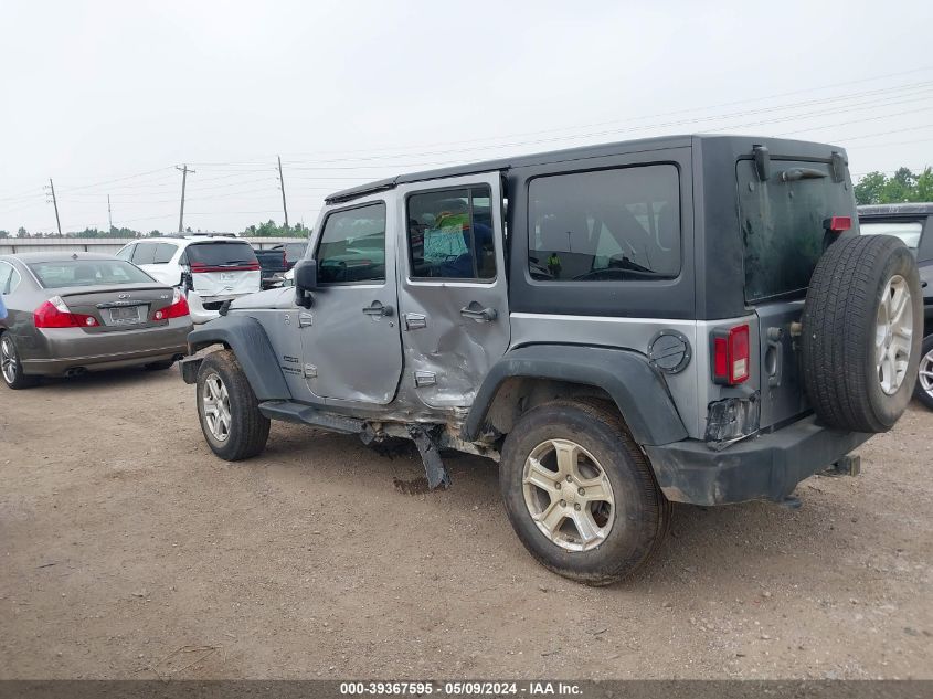 2015 Jeep Wrangler Unlimited Sport Rhd VIN: 1C4BJWKG4FL594408 Lot: 39367595