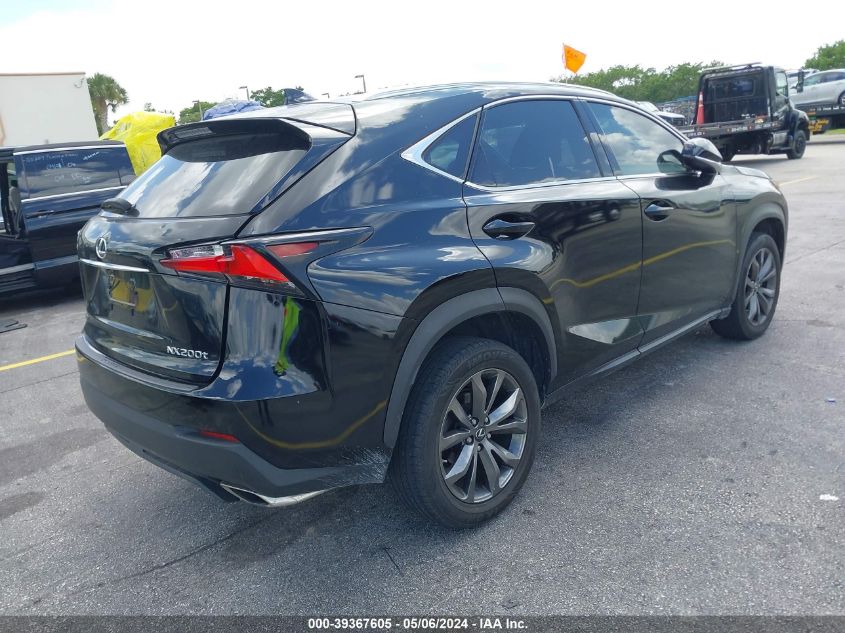 2017 Lexus Nx 200T F Sport VIN: JTJYARBZ8H2074697 Lot: 39367605