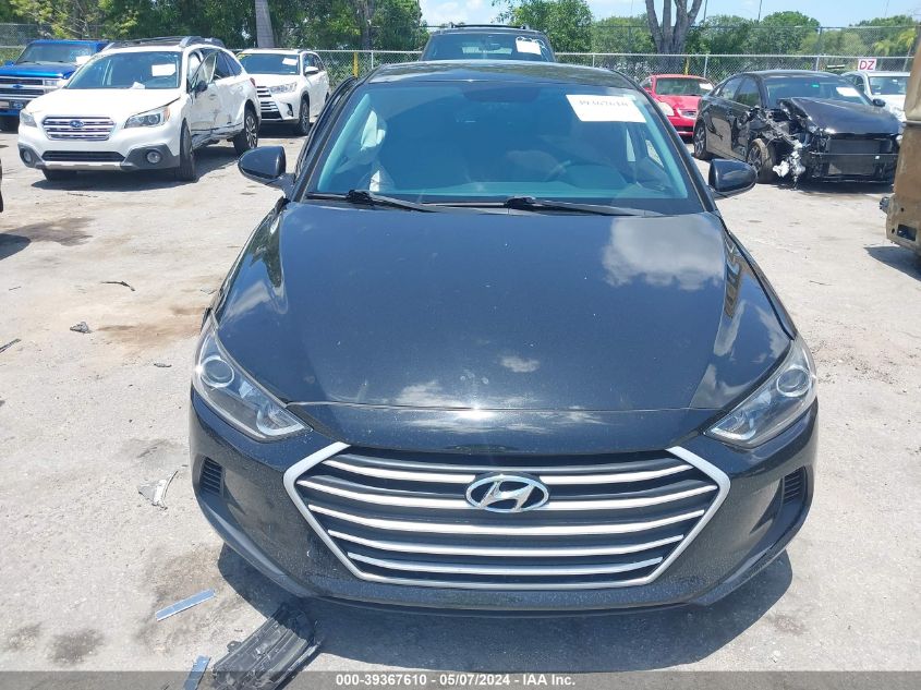 2018 Hyundai Elantra Se VIN: 5NPD74LF1JH372908 Lot: 39367610