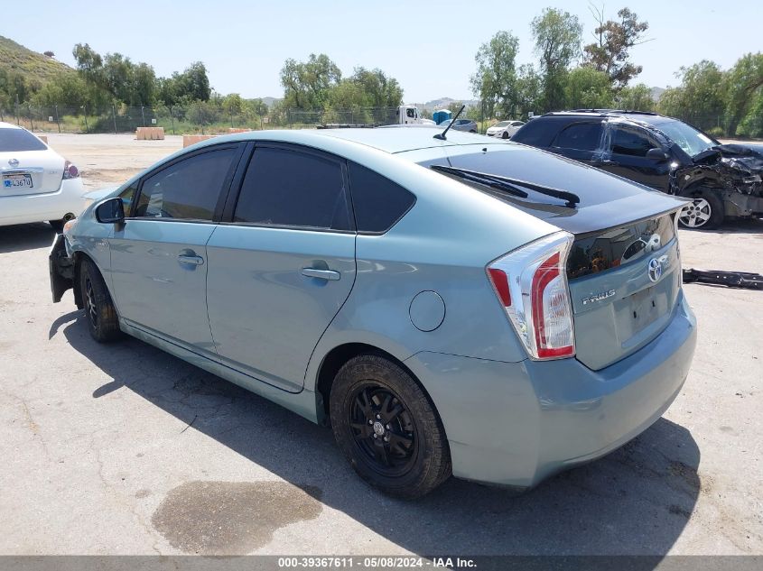 2015 Toyota Prius Two VIN: JTDKN3DU7F1954434 Lot: 39367611