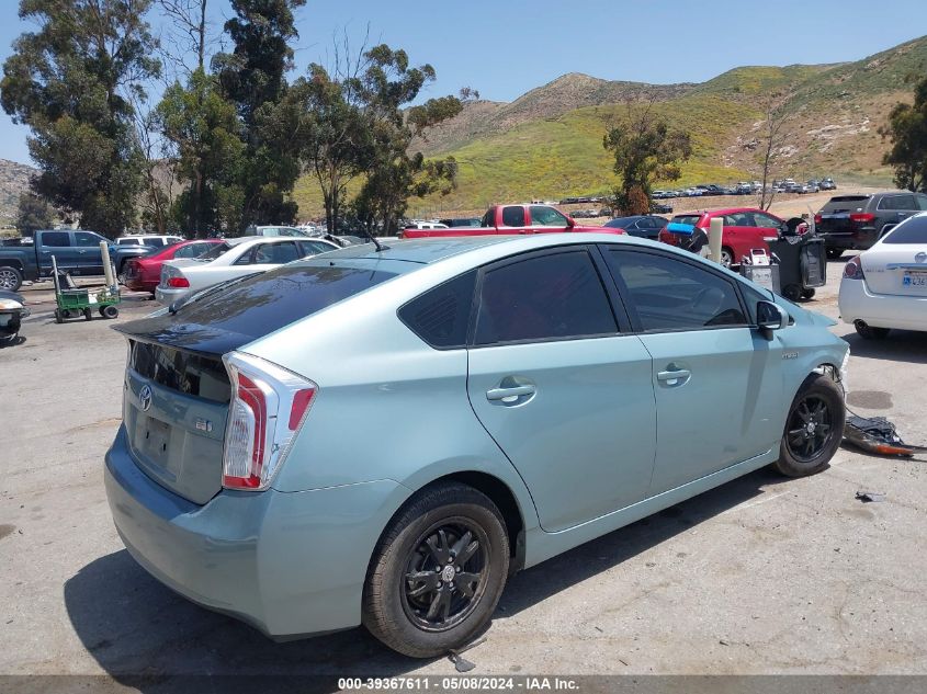 2015 Toyota Prius Two VIN: JTDKN3DU7F1954434 Lot: 39367611