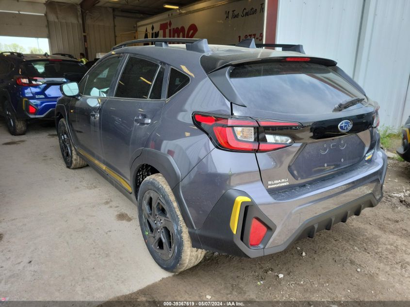 2024 Subaru Crosstrek Sport VIN: 4S4GUHF64R3789905 Lot: 39367619