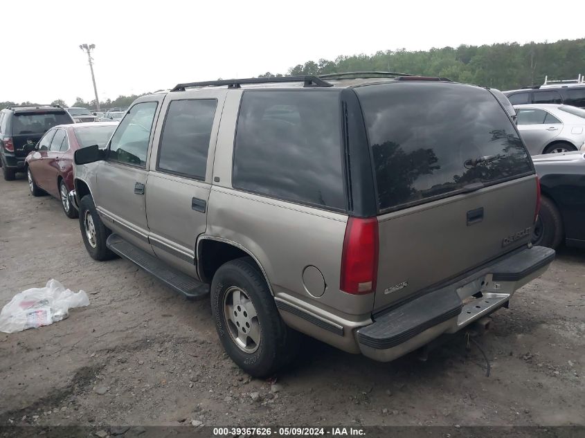 1999 Chevrolet Tahoe Ls VIN: 1GNEK13R1XJ403366 Lot: 39367626