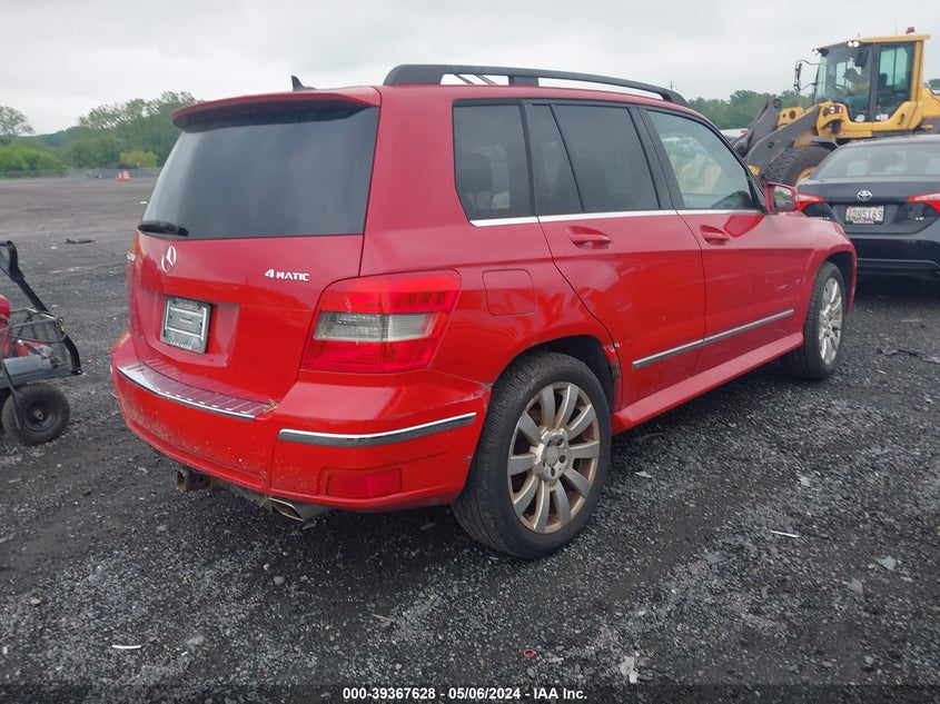 2010 Mercedes-Benz Glk 350 4Matic VIN: WDCGG8HBXAF394999 Lot: 39367628