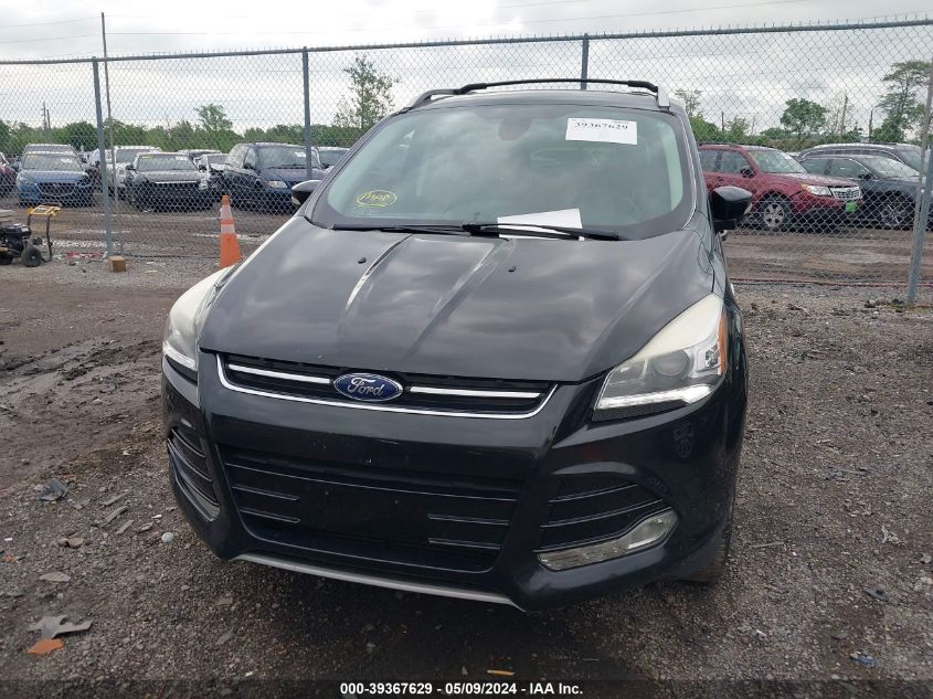 2013 Ford Escape Titanium VIN: 1FMCU0J94DUC77727 Lot: 39367629