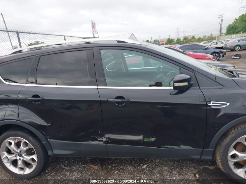 2013 Ford Escape Titanium VIN: 1FMCU0J94DUC77727 Lot: 39367629