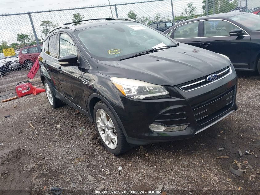 2013 FORD ESCAPE TITANIUM - 1FMCU0J94DUC77727