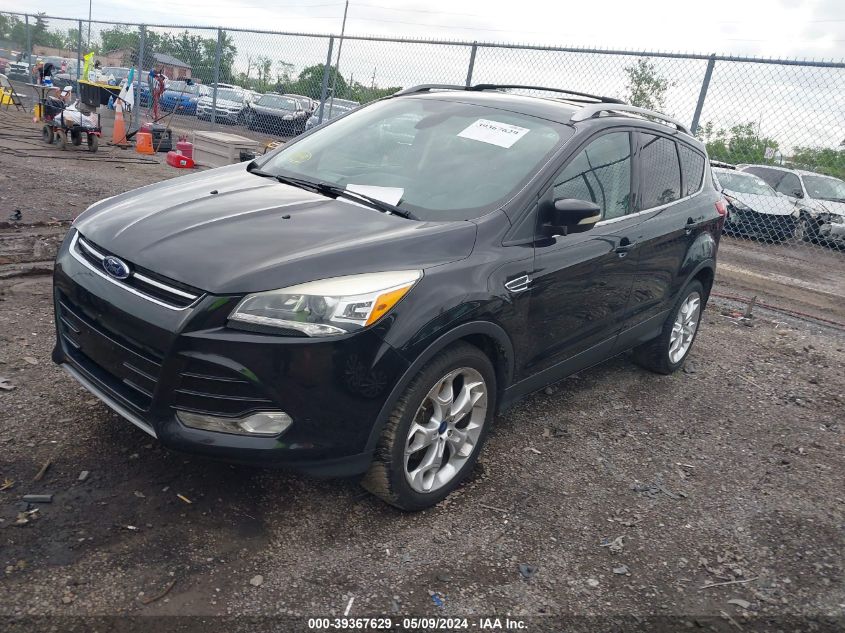 2013 FORD ESCAPE TITANIUM - 1FMCU0J94DUC77727