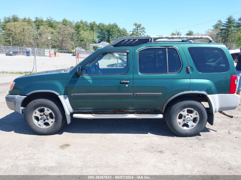 2001 Nissan Xterra Xe VIN: 5N1ED28YX1C539222 Lot: 39367631