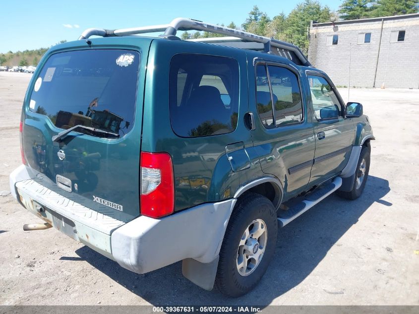 2001 Nissan Xterra Xe VIN: 5N1ED28YX1C539222 Lot: 39367631