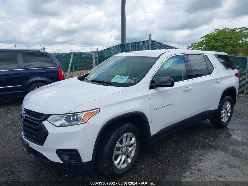 2020 Chevrolet Traverse Fwd Ls VIN: 1GNERFKW1LJ253687 Lot: 39367632