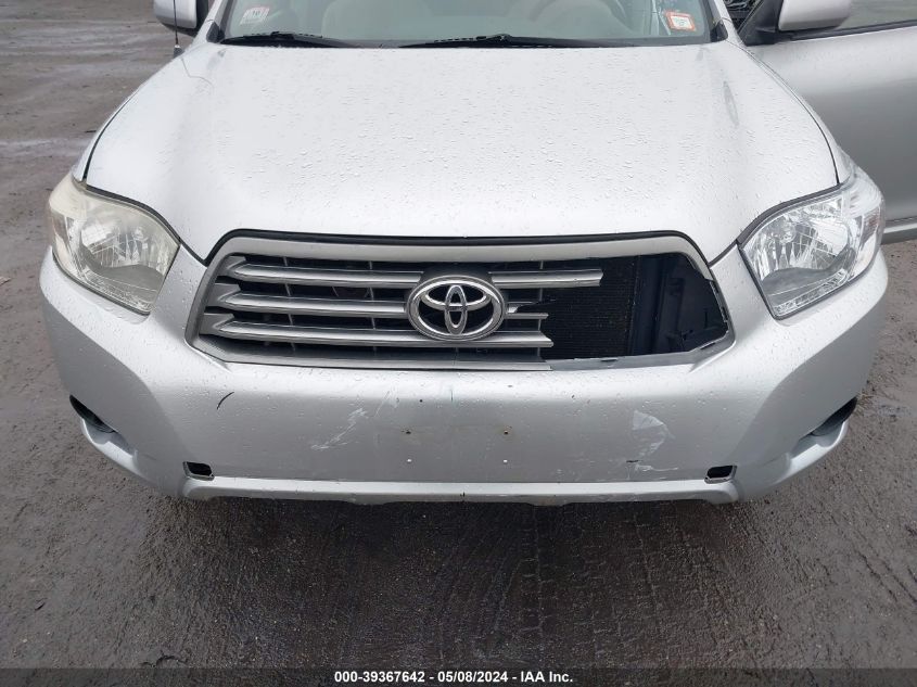 2008 Toyota Highlander VIN: JTEES41A482046697 Lot: 39367642