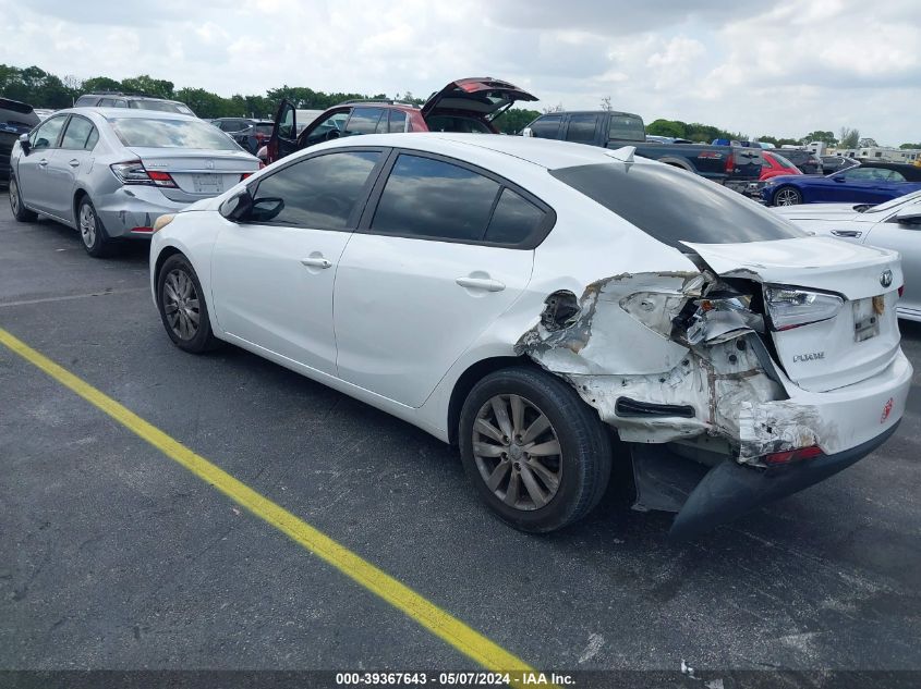 2016 Kia Forte Lx VIN: KNAFX4A66G5439889 Lot: 39367643