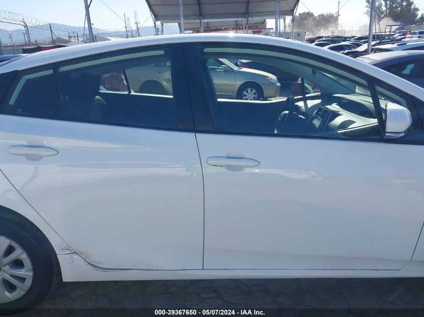 2019 Toyota Prius Le VIN: JTDKARFU5K3072933 Lot: 39367650