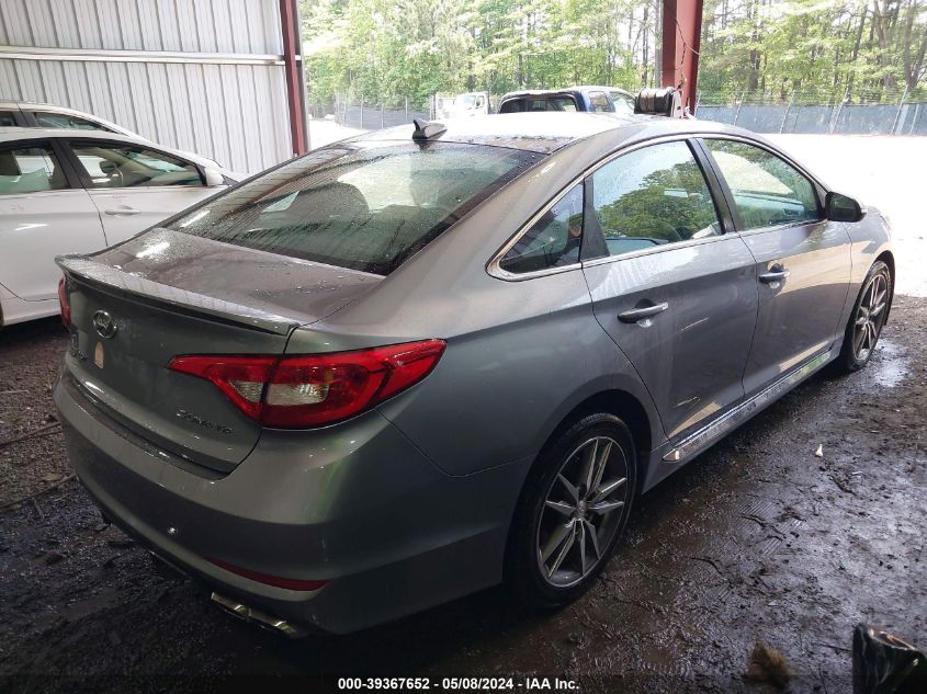 2017 Hyundai Sonata Sport 2.0T VIN: 5NPE34AB4HH553432 Lot: 39367652