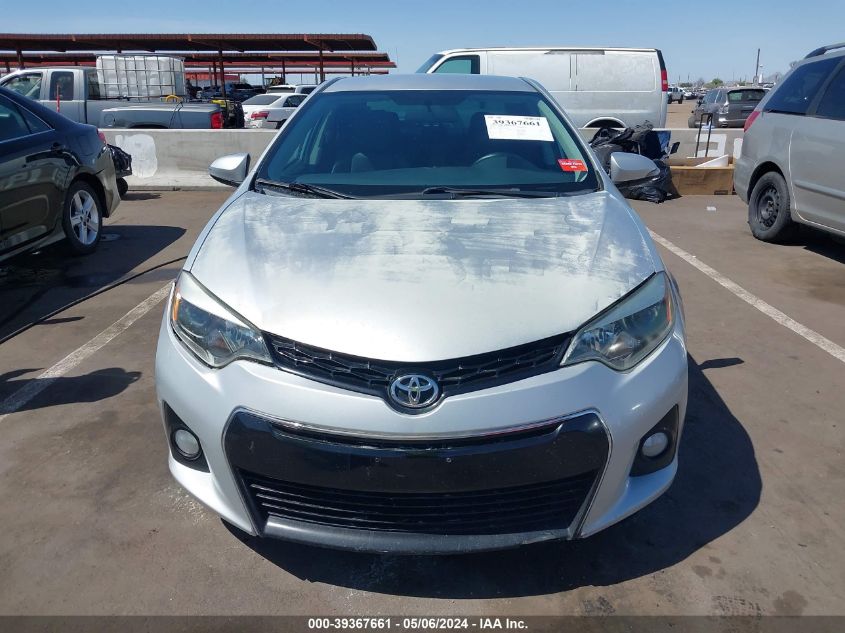 2015 TOYOTA COROLLA S PLUS - 5YFBURHE8FP264308