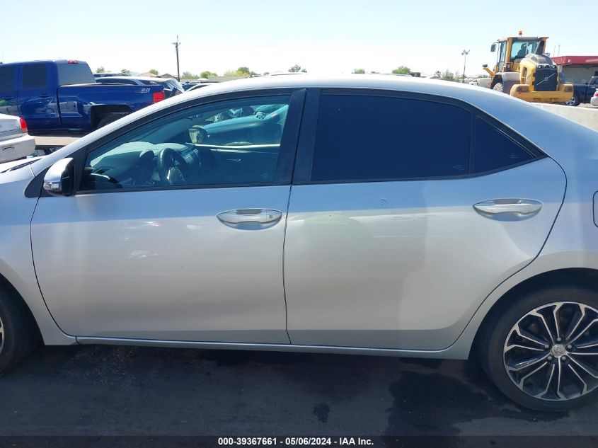 2015 Toyota Corolla S Plus VIN: 5YFBURHE8FP264308 Lot: 39367661