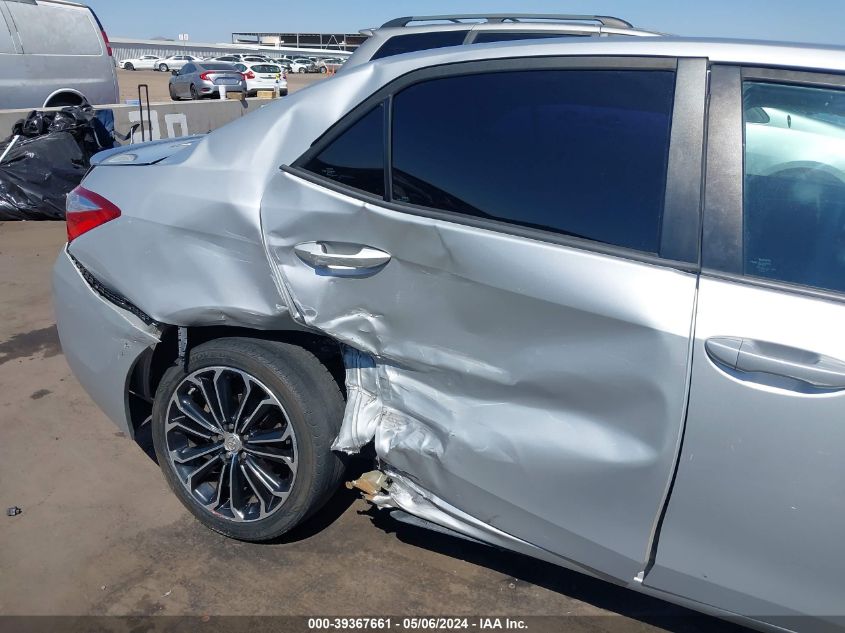 2015 TOYOTA COROLLA S PLUS - 5YFBURHE8FP264308