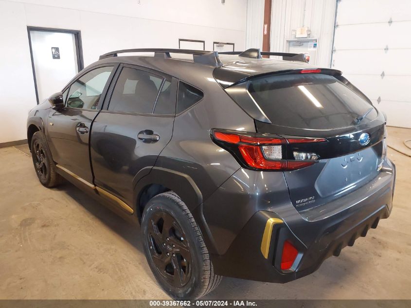 2024 Subaru Crosstrek Sport VIN: 4S4GUHF67R3789722 Lot: 39367662