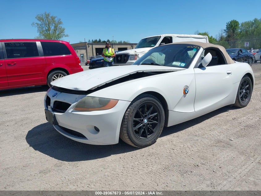 2004 BMW Z4 2.5I VIN: 4USBT33504LS49809 Lot: 39367673