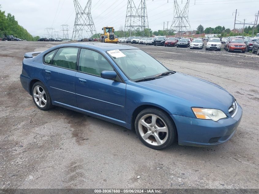 2007 Subaru Legacy 2.5I VIN: 4S3BL616677204003 Lot: 39367680