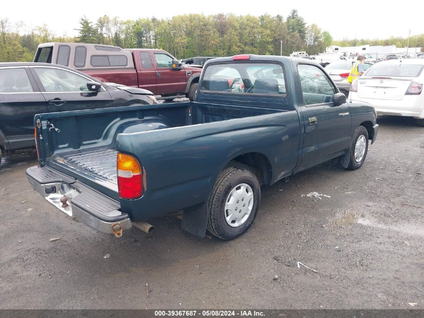 1998 Toyota Tacoma VIN: 4TANL42N2WZ104955 Lot: 39367687