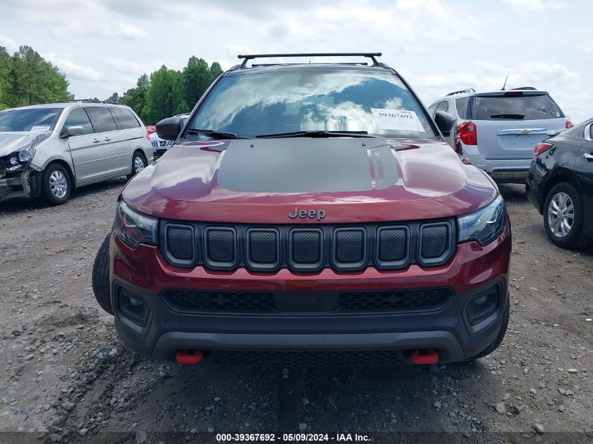 2022 Jeep Compass Trailhawk 4X4 VIN: 3C4NJDDB3NT136865 Lot: 39367692