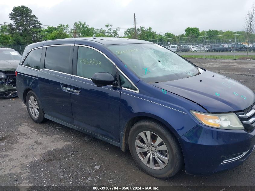 2014 Honda Odyssey Ex-L VIN: 5FNRL5H60EB002702 Lot: 39367704