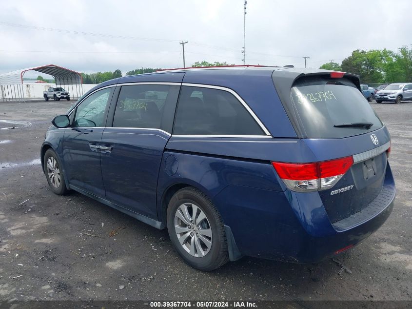 2014 Honda Odyssey Ex-L VIN: 5FNRL5H60EB002702 Lot: 39367704