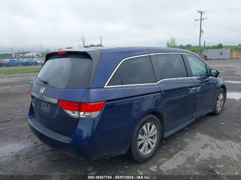 2014 Honda Odyssey Ex-L VIN: 5FNRL5H60EB002702 Lot: 39367704