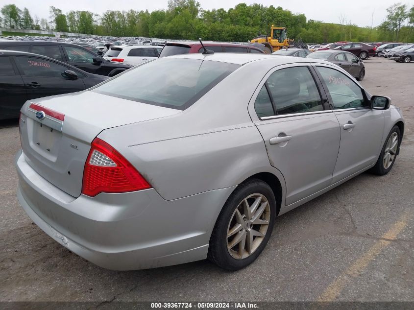 2011 Ford Fusion Sel VIN: 3FAHP0JA6BR127074 Lot: 39367724