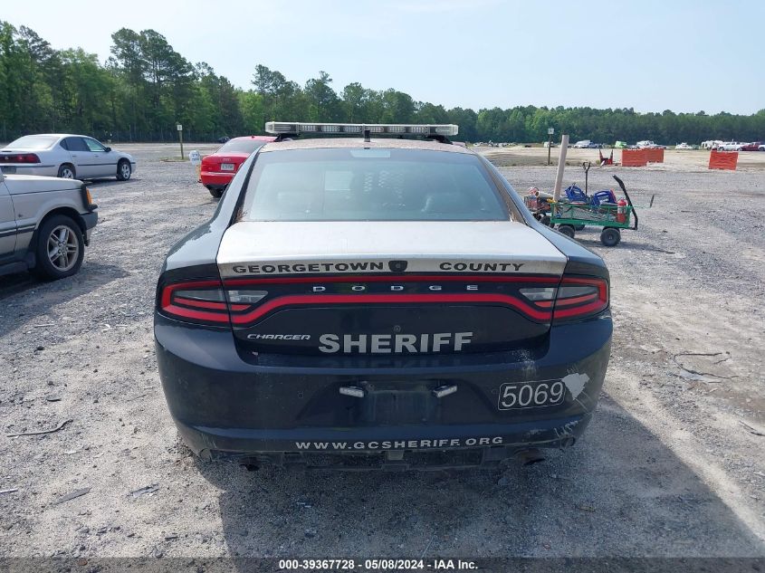 2017 Dodge Charger Police Rwd VIN: 2C3CDXAT5HH625069 Lot: 39367728