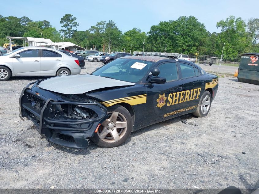 2017 Dodge Charger Police Rwd VIN: 2C3CDXAT5HH625069 Lot: 39367728