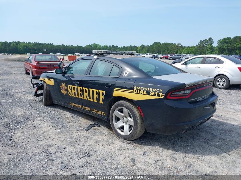 2017 Dodge Charger Police Rwd VIN: 2C3CDXAT5HH625069 Lot: 39367728