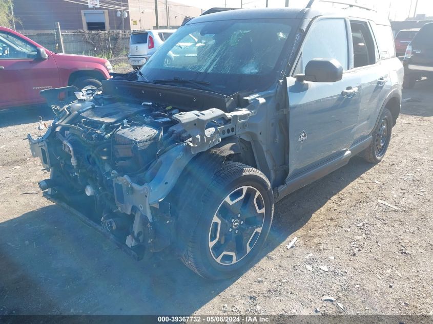 2021 Ford Bronco Sport Outer Banks VIN: 3FMCR9C61MRA14238 Lot: 39367732