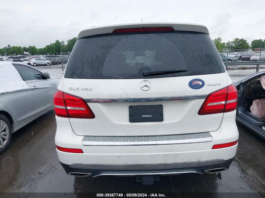 2019 Mercedes-Benz Gls 450 4Matic VIN: 4JGDF6EE9KB230825 Lot: 39367749