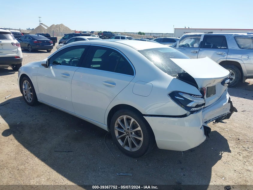 2020 Mercedes-Benz A 220 VIN: WDD3G4EB9LW042085 Lot: 39367752