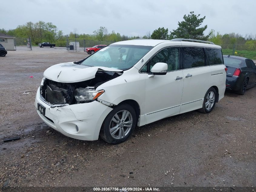 2011 Nissan Quest Sl VIN: JN8AE2KP7B9006196 Lot: 39367756