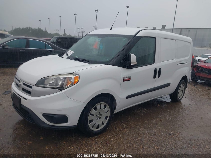 2015 Ram Promaster City Tradesman Slt VIN: ZFBERFBT8F6A10454 Lot: 39367785