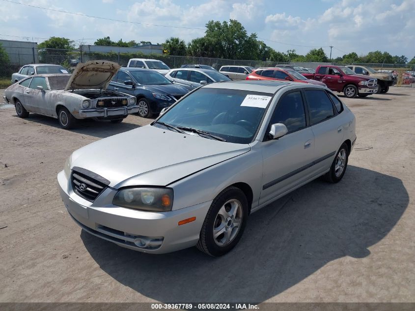 2004 Hyundai Elantra Gt VIN: KMHDN56D34U110304 Lot: 39367789