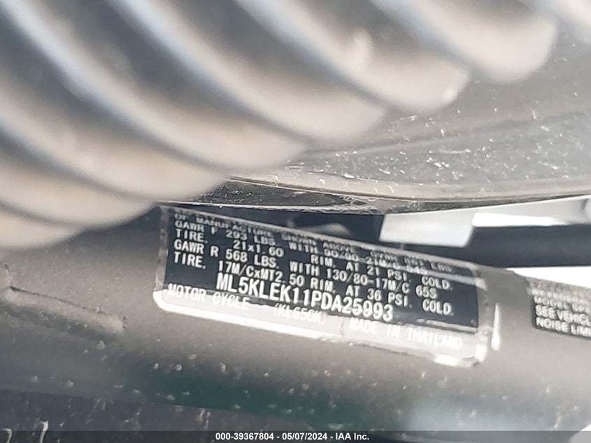 2023 KAWASAKI KL650 K/M - ML5KLEK11PDA25993