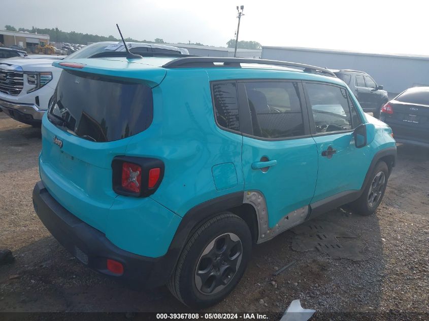 2015 Jeep Renegade Latitude VIN: ZACCJABHXFPB51577 Lot: 39367808