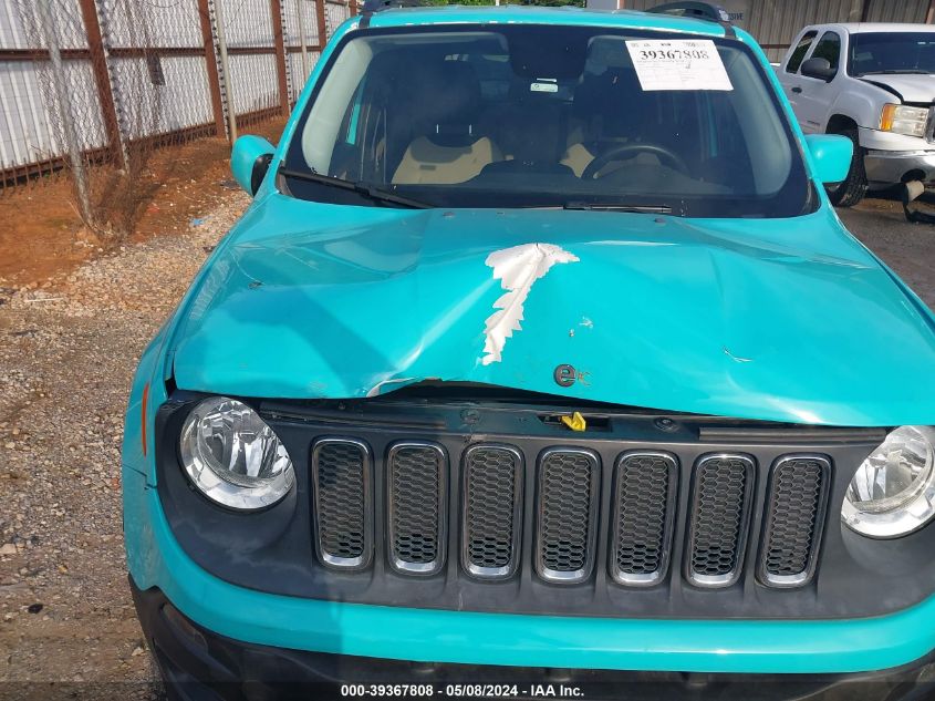 2015 Jeep Renegade Latitude VIN: ZACCJABHXFPB51577 Lot: 39367808