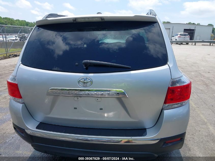 2012 Toyota Highlander Se VIN: 5TDZA3EH5CS019570 Lot: 39367829