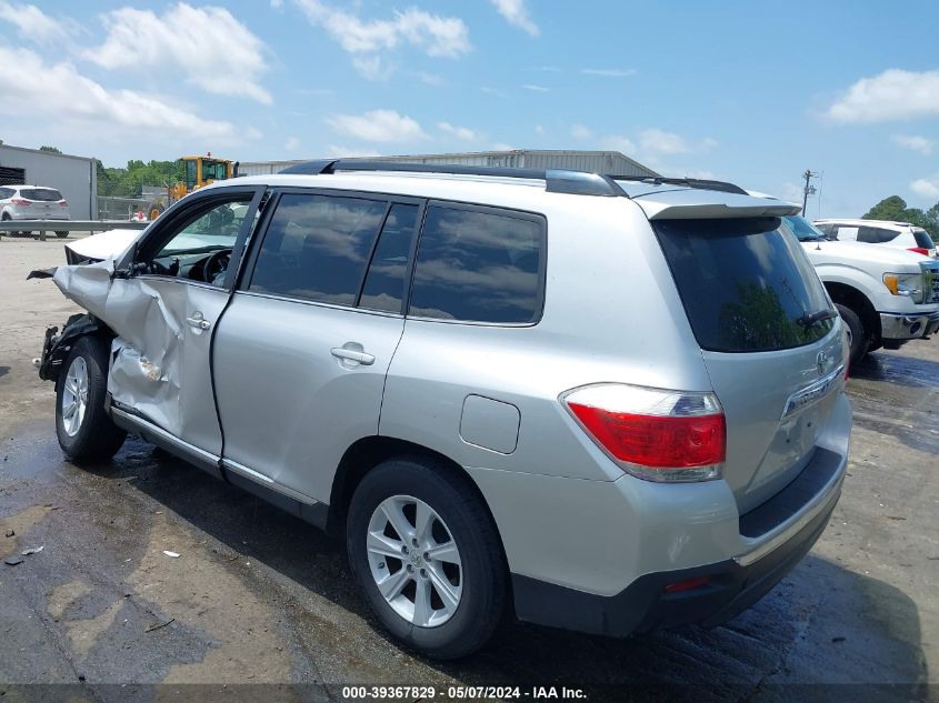 2012 Toyota Highlander Se VIN: 5TDZA3EH5CS019570 Lot: 39367829