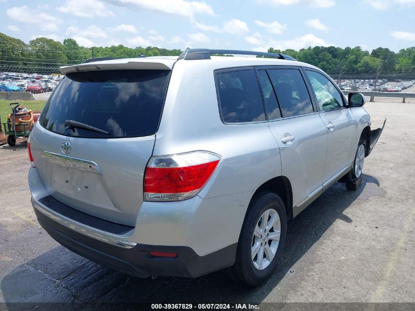 2012 Toyota Highlander Se VIN: 5TDZA3EH5CS019570 Lot: 39367829