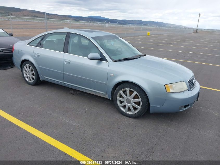 2004 Audi A6 2.7T S-Line VIN: WAUCD64B64N098344 Lot: 39367833