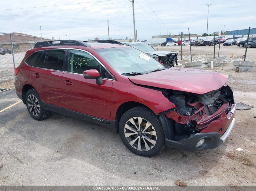 2015 Subaru Outback 2.5I Limited VIN: 4S4BSBNC4F3353913 Lot: 39367835